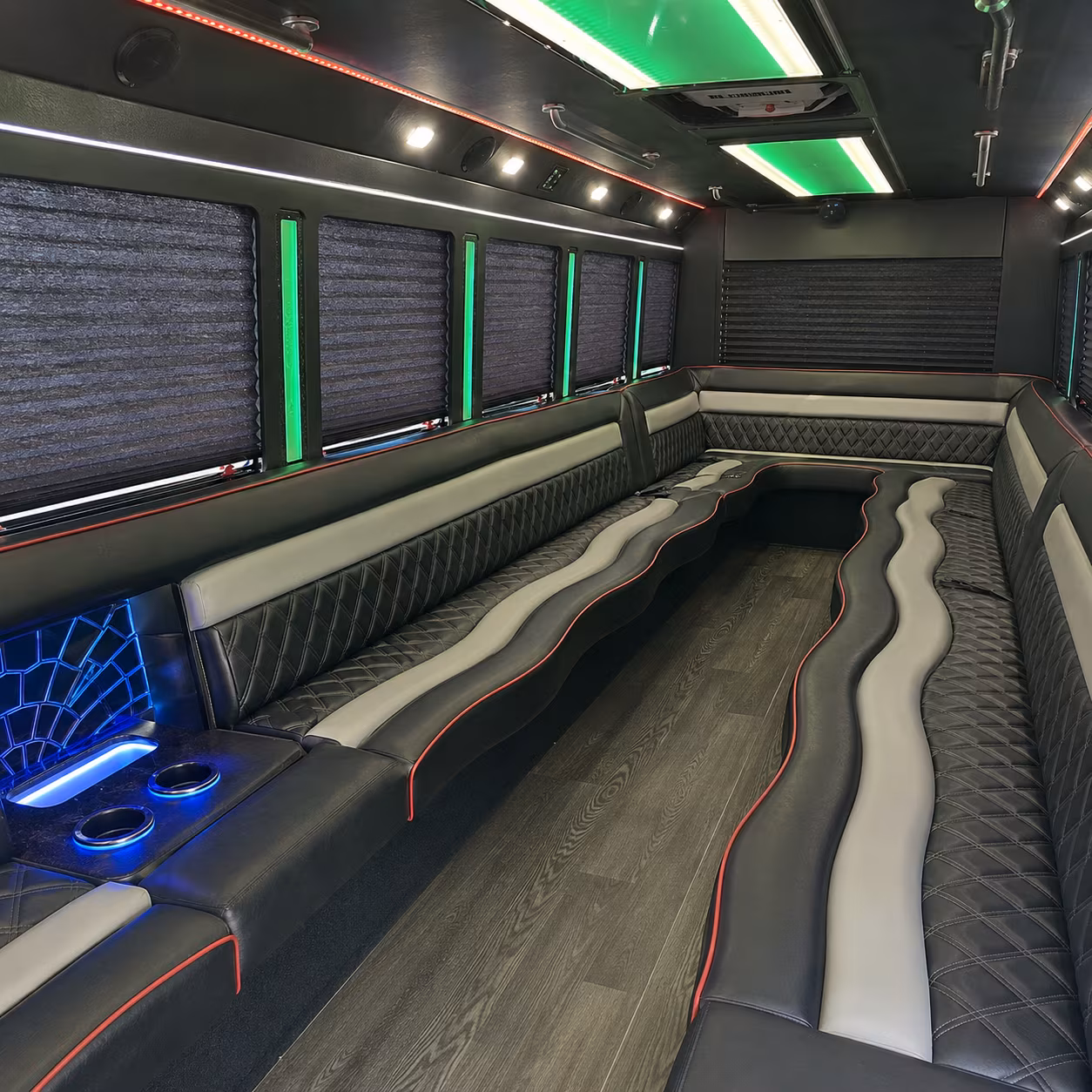 abilene concert party bus rental