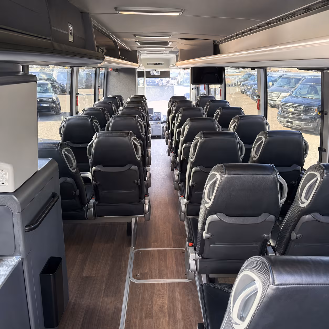 abilene employee transportation onboard seating