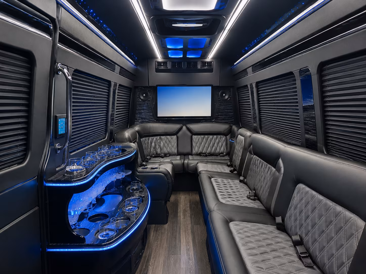 abilene private event transportation onboard seating