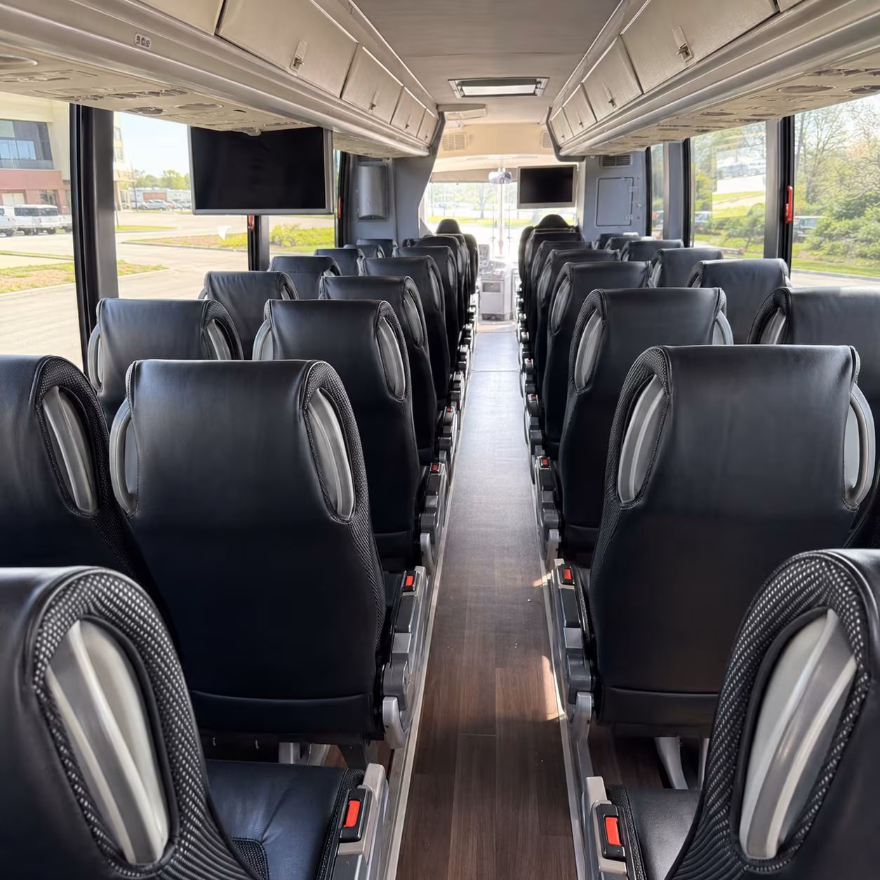 charter buses for long distance group moves between abilene and west texas job sites